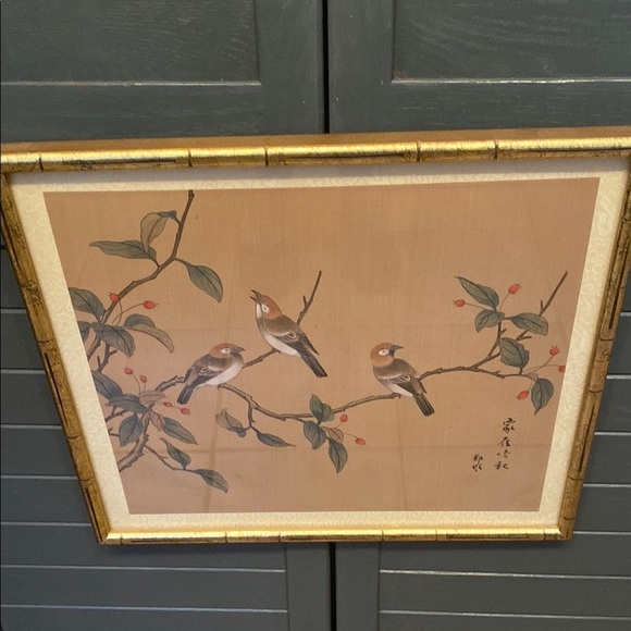 Vintage Traditional Chinese
Silk Painting - Picture 1 of 16